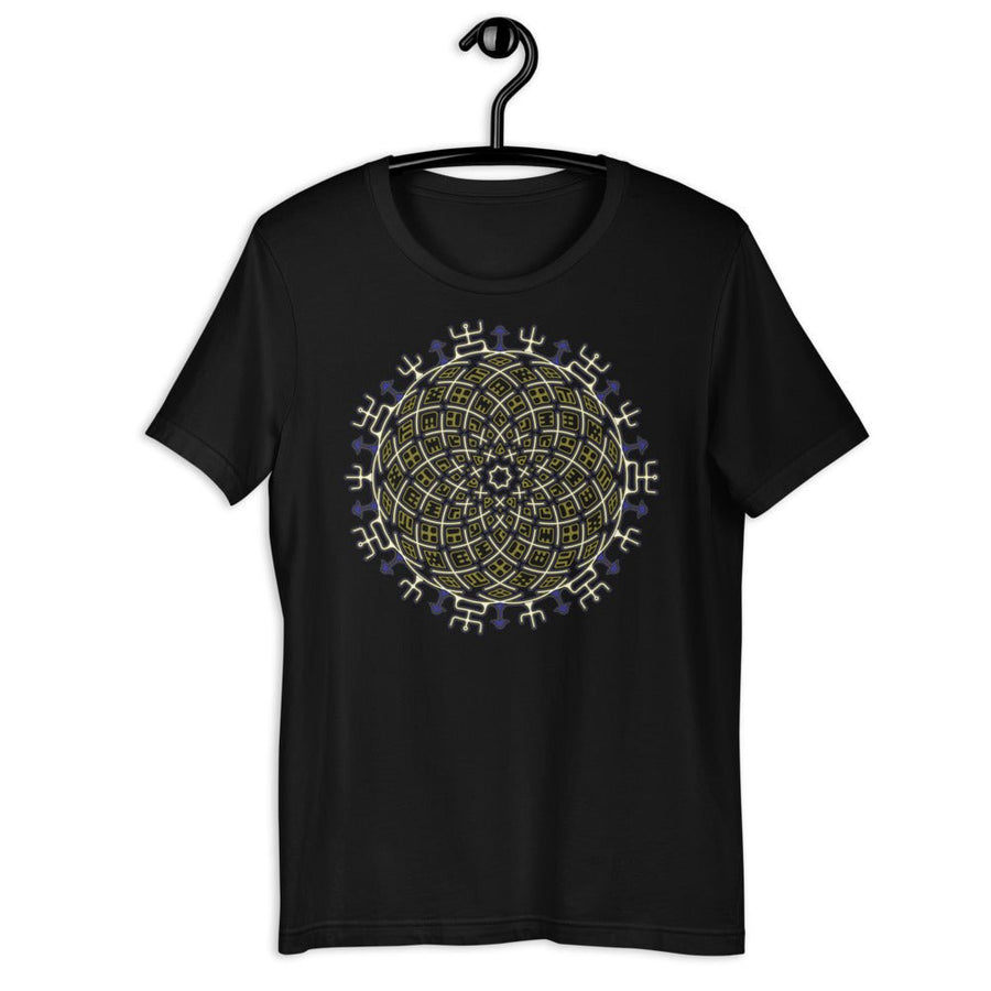 Vortex Cross Short - Sleeve Women T-Shirt - Colors - Made to order - symbolika