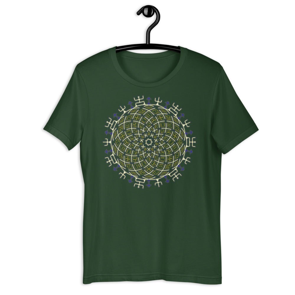 Vortex Cross Short - Sleeve Women T-Shirt - Colors - Made to order - symbolika