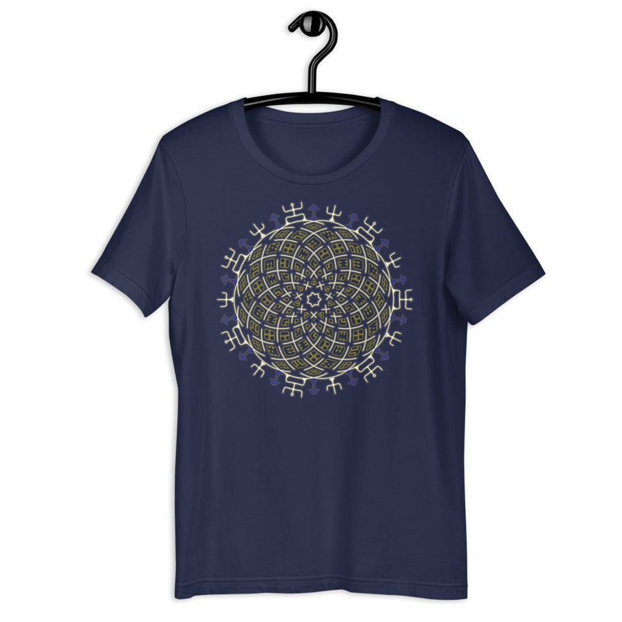 Vortex Cross Short - Sleeve Women T-Shirt - Colors - Made to order - symbolika