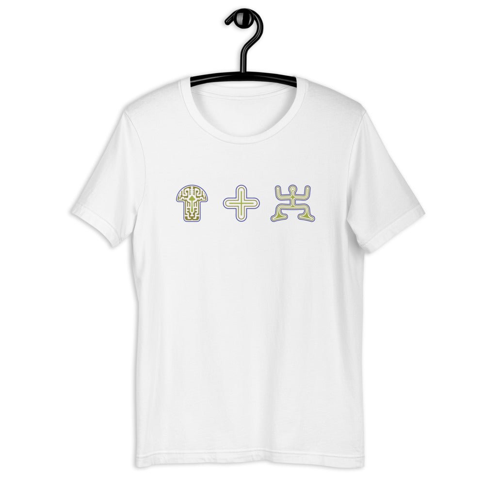 Mushroom Plus Party Short - Sleeve Women T-Shirt - White - Made to order - symbolika