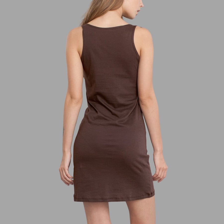Second Cup Dress Brown — Image 2 by Symbolika