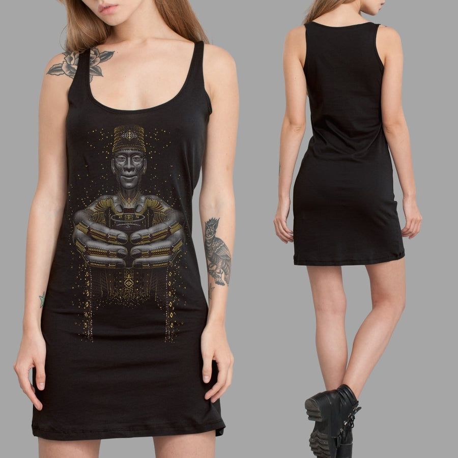Second Cup Dress Choice of Colors — visionary art by Symbolika