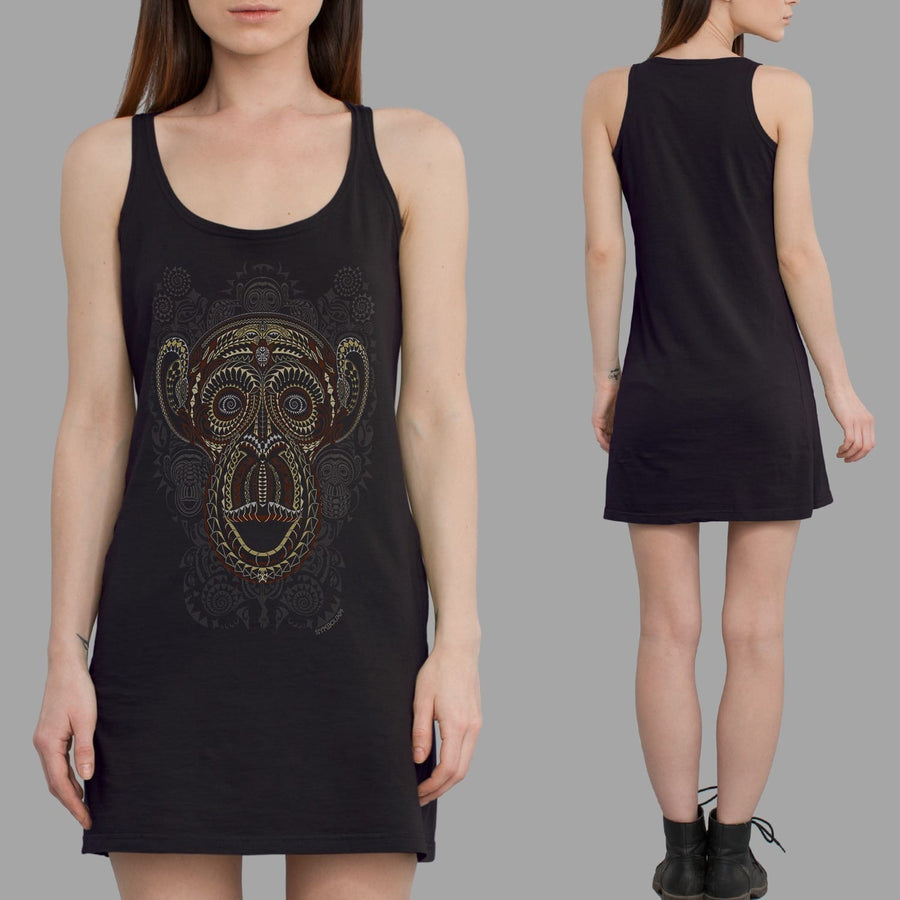 Ta Wise Monkey Dress Choice of Colors — Image 2 by Symbolika