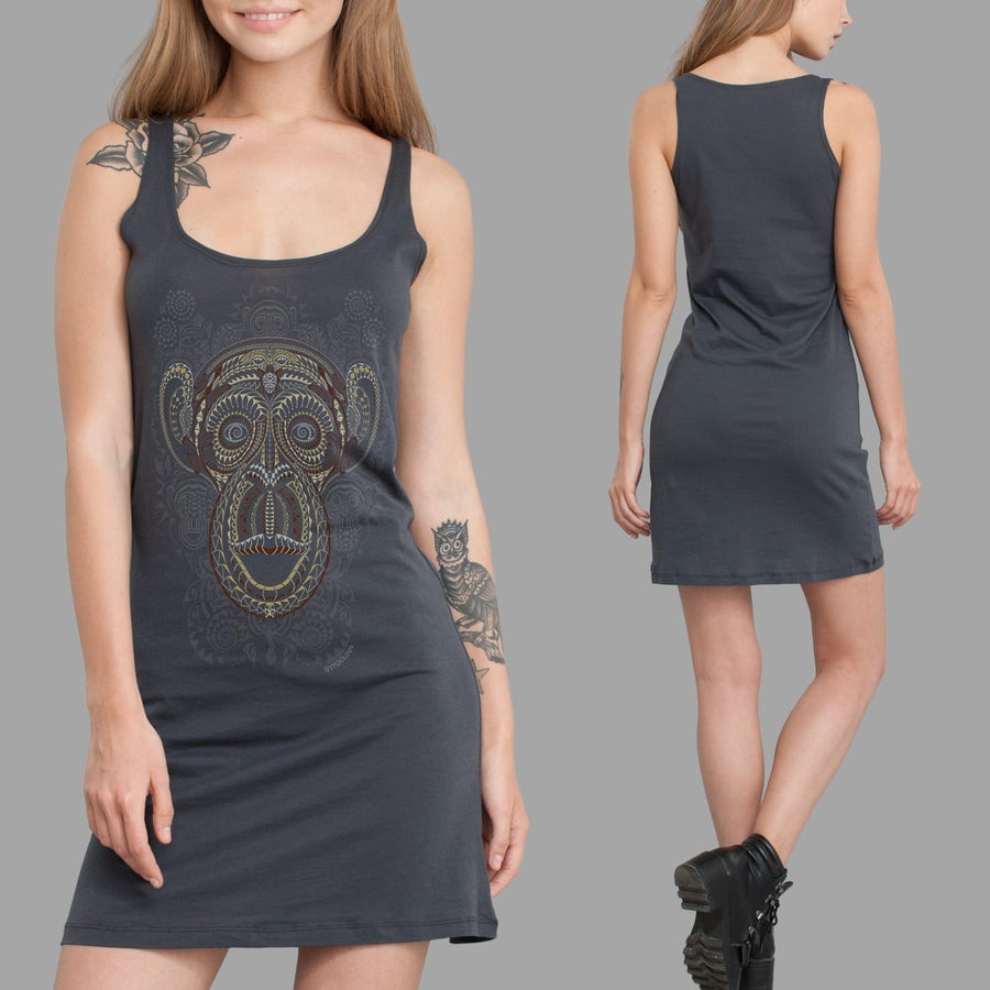 Ta Wise Monkey Dress Choice of Colors — Image 6 by Symbolika