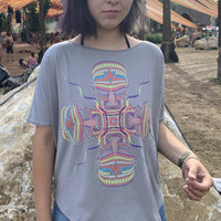 Camiseta suelta Chango para mujer - Perla