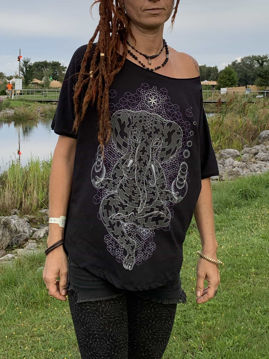 Ganescher Loose T-Shirt Choice of Colors — visionary art by Symbolika