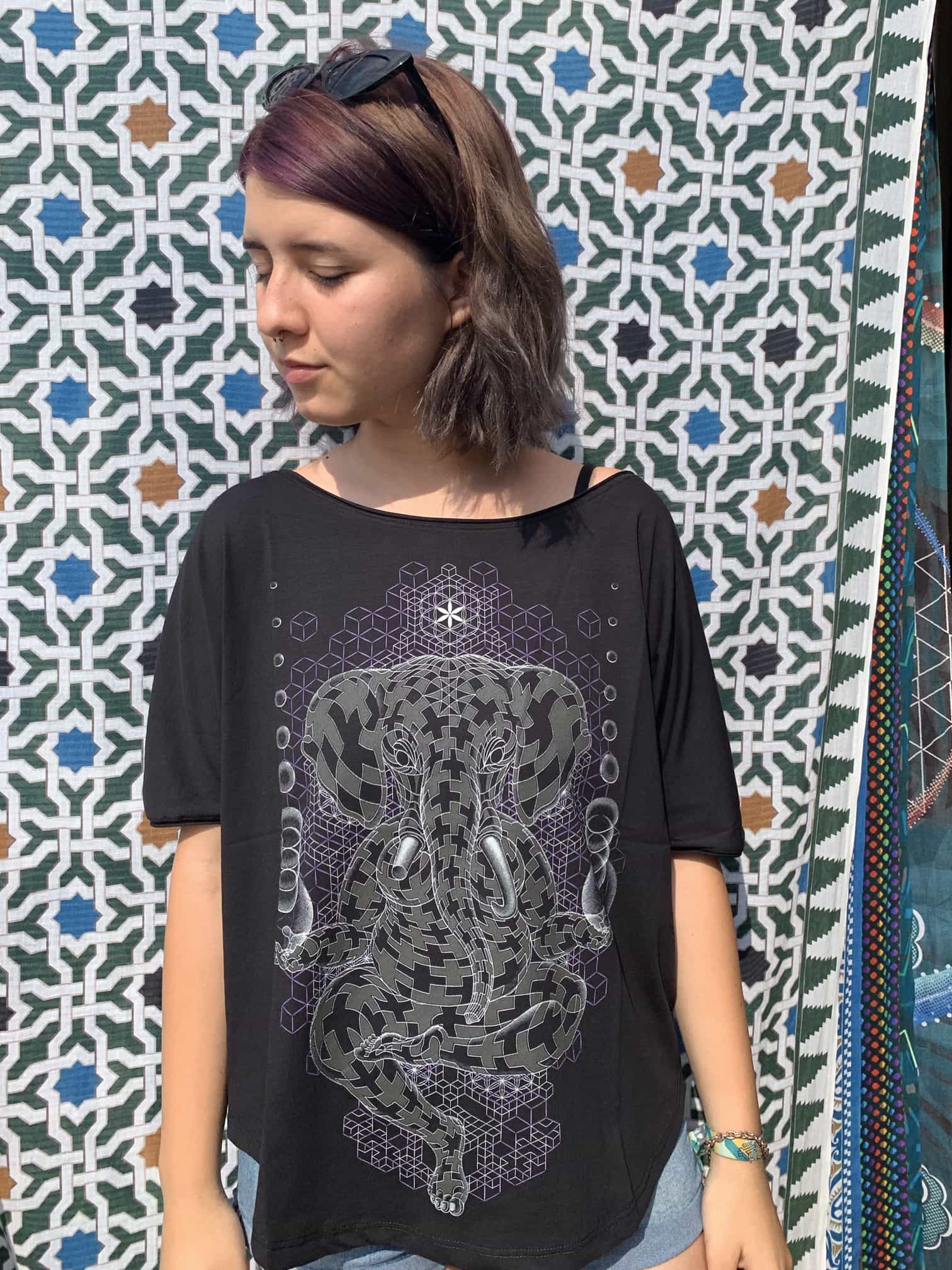 Ganescher Loose T-Shirt Choice of Colors — Image 3 by Symbolika