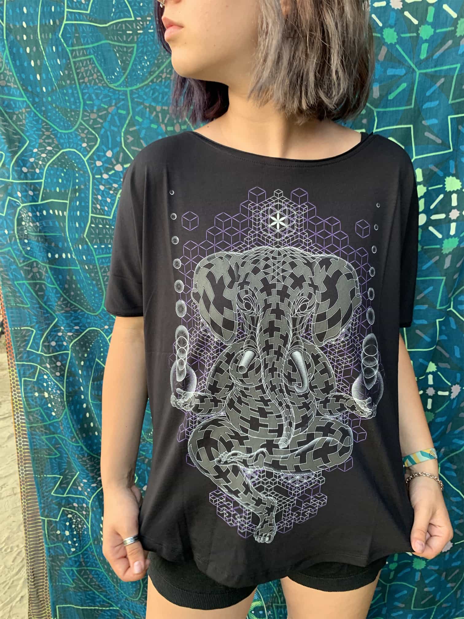 Ganescher Loose T-Shirt Choice of Colors — Image 6 by Symbolika