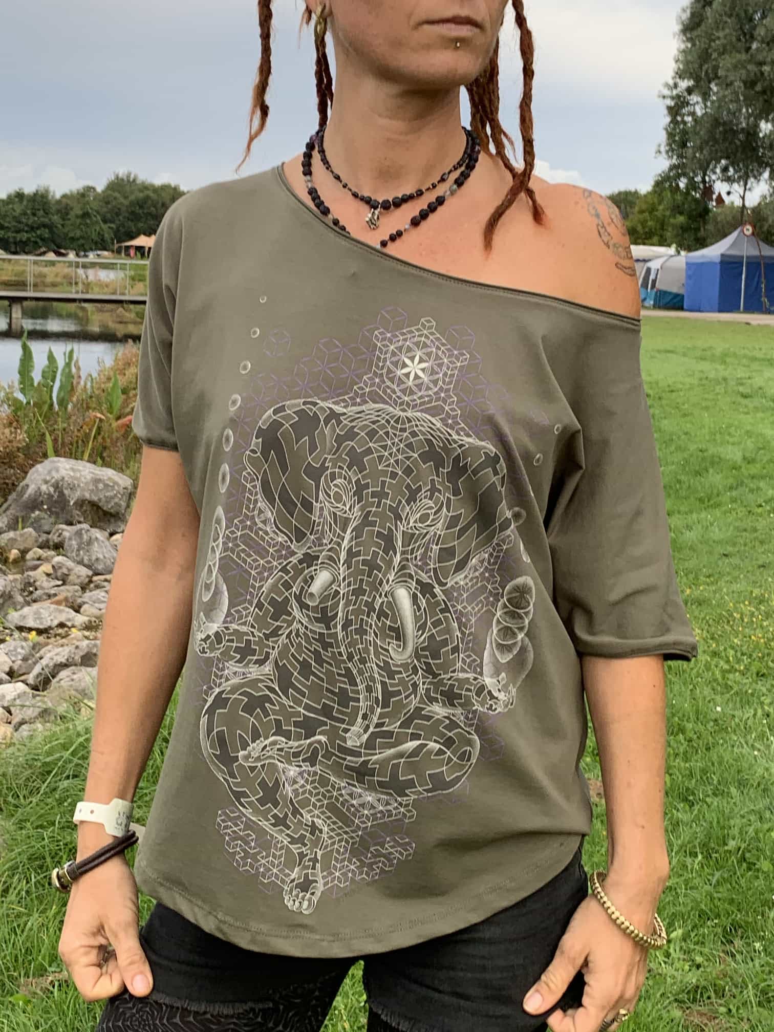 Ganescher Loose T-Shirt Choice of Colors — Image 14 by Symbolika