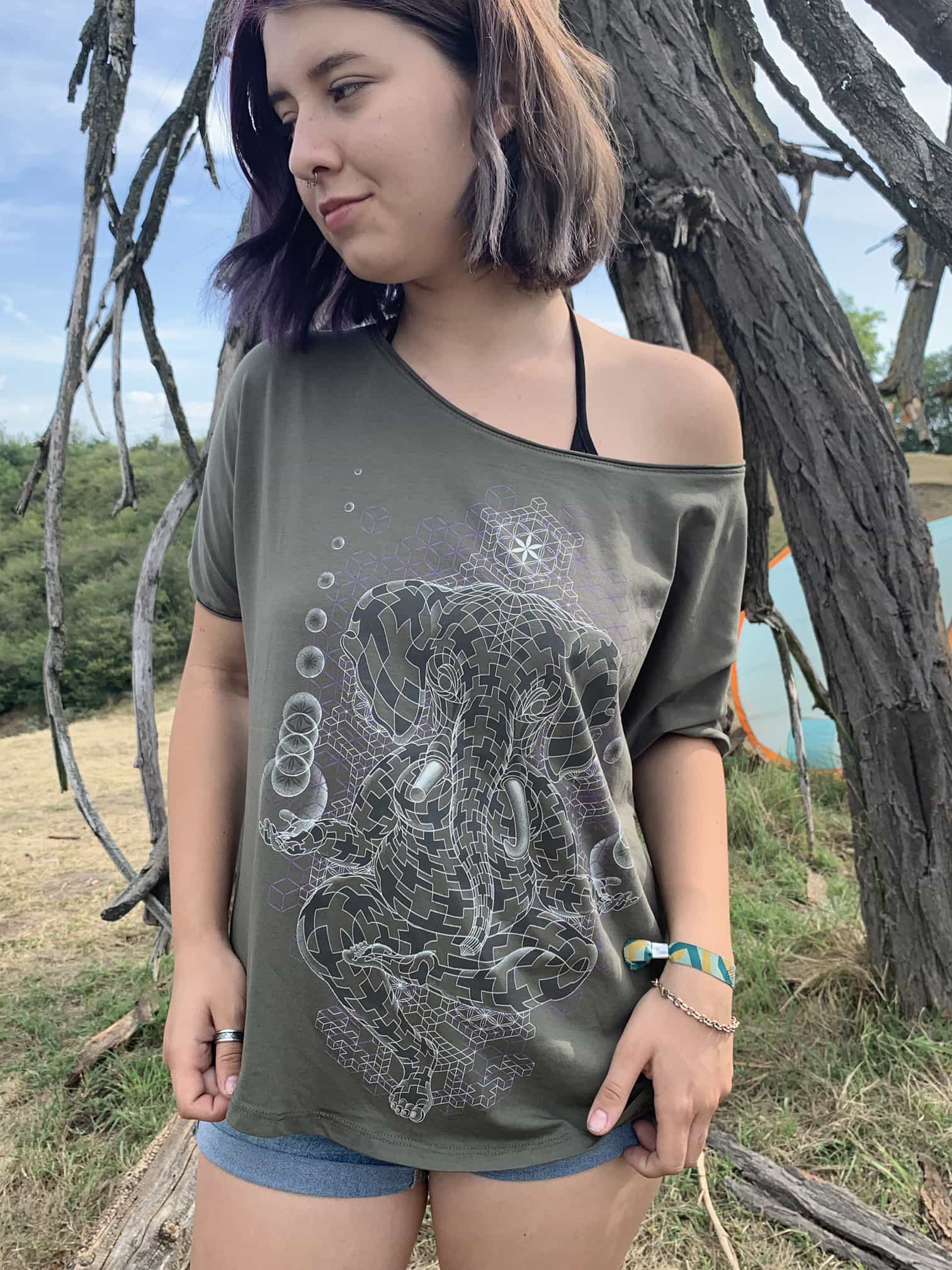 Ganescher Loose T-Shirt Choice of Colors — Image 17 by Symbolika