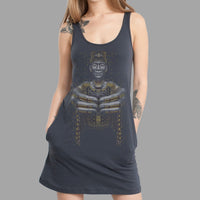 Second-Cup-Taschenkleid für Damen