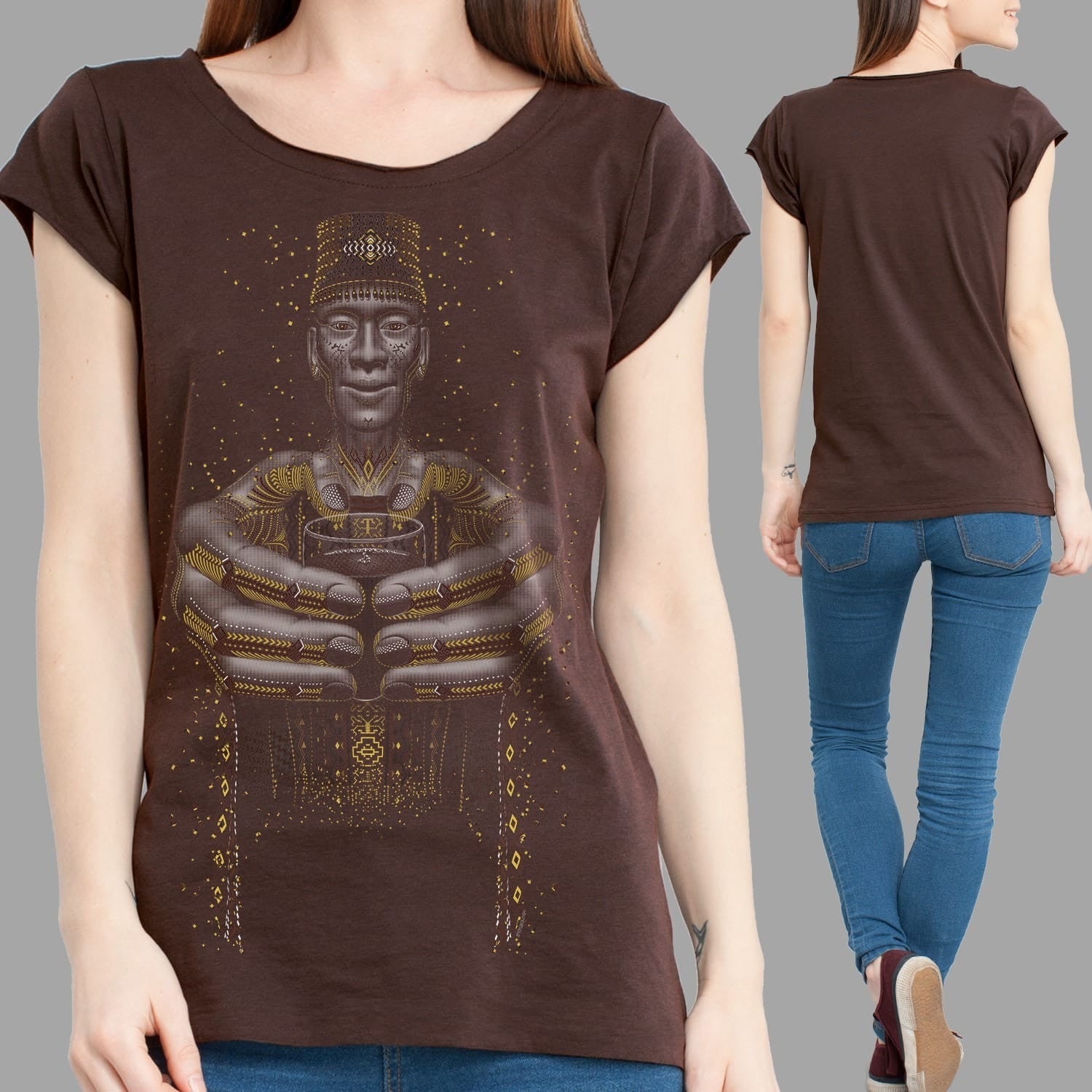 Second Cup Slim Fit T-Shirt Choice of Colors — Image 9 by Symbolika