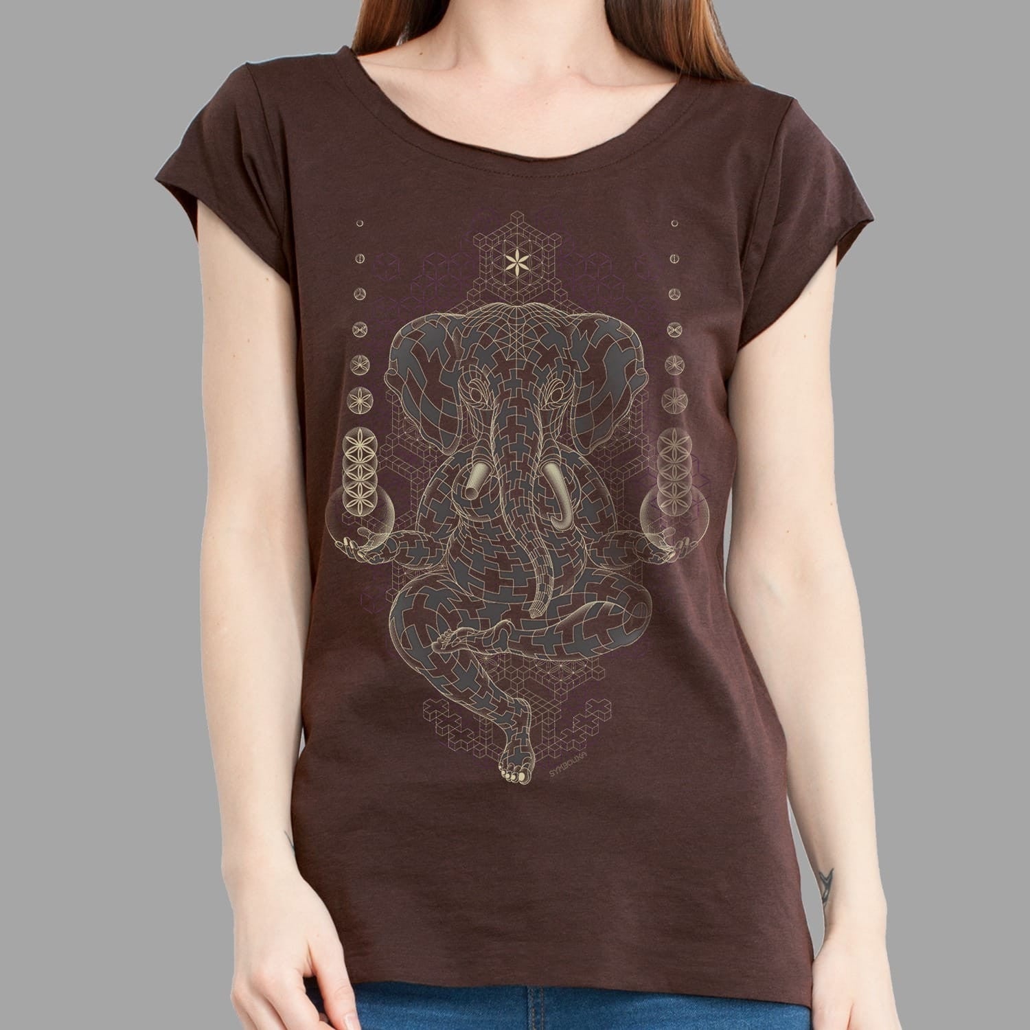 Ganescher T-Shirt Choice of Colors — visionary art by Symbolika