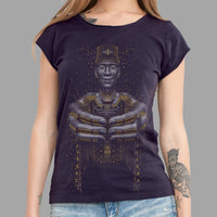 Second Cup Women T-Shirt - Slim Fit - Aubergine