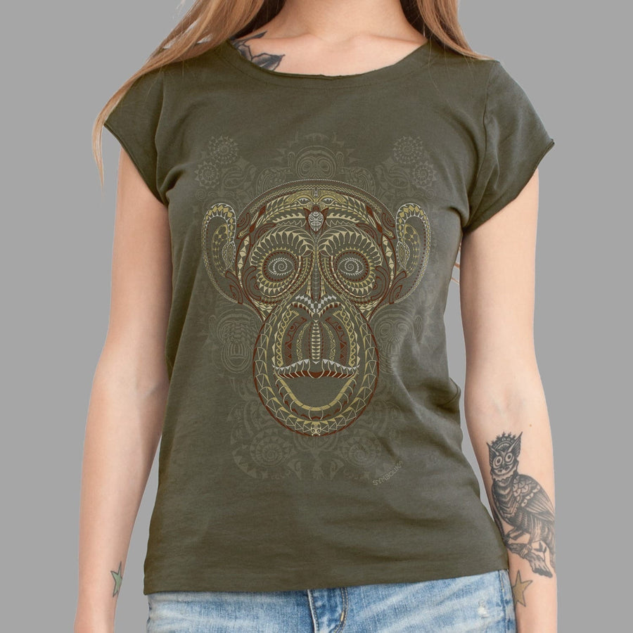 Ta Wise Monkey Slim Fit T-Shirt Choice of Colors — Image 9 by Symbolika