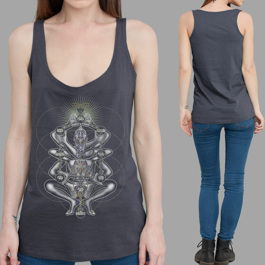 Dance Like A Tree Tank Top Choice of Colors — Image 3 by Symbolika