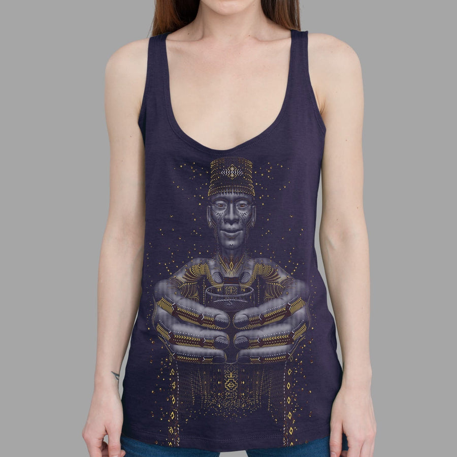 Second Cup Tank Top Aubergine — Image 2 by Symbolika