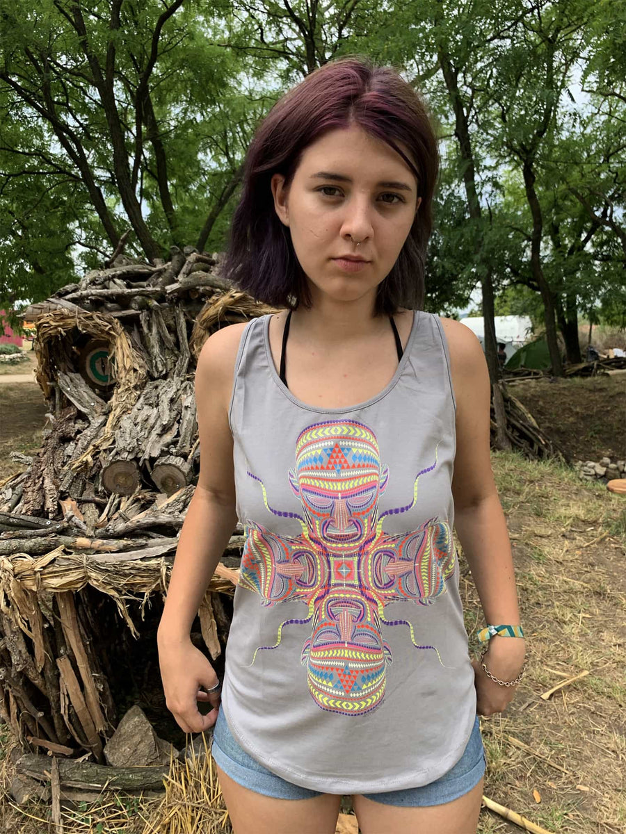 Chango Tank Top — visionary art by Symbolika