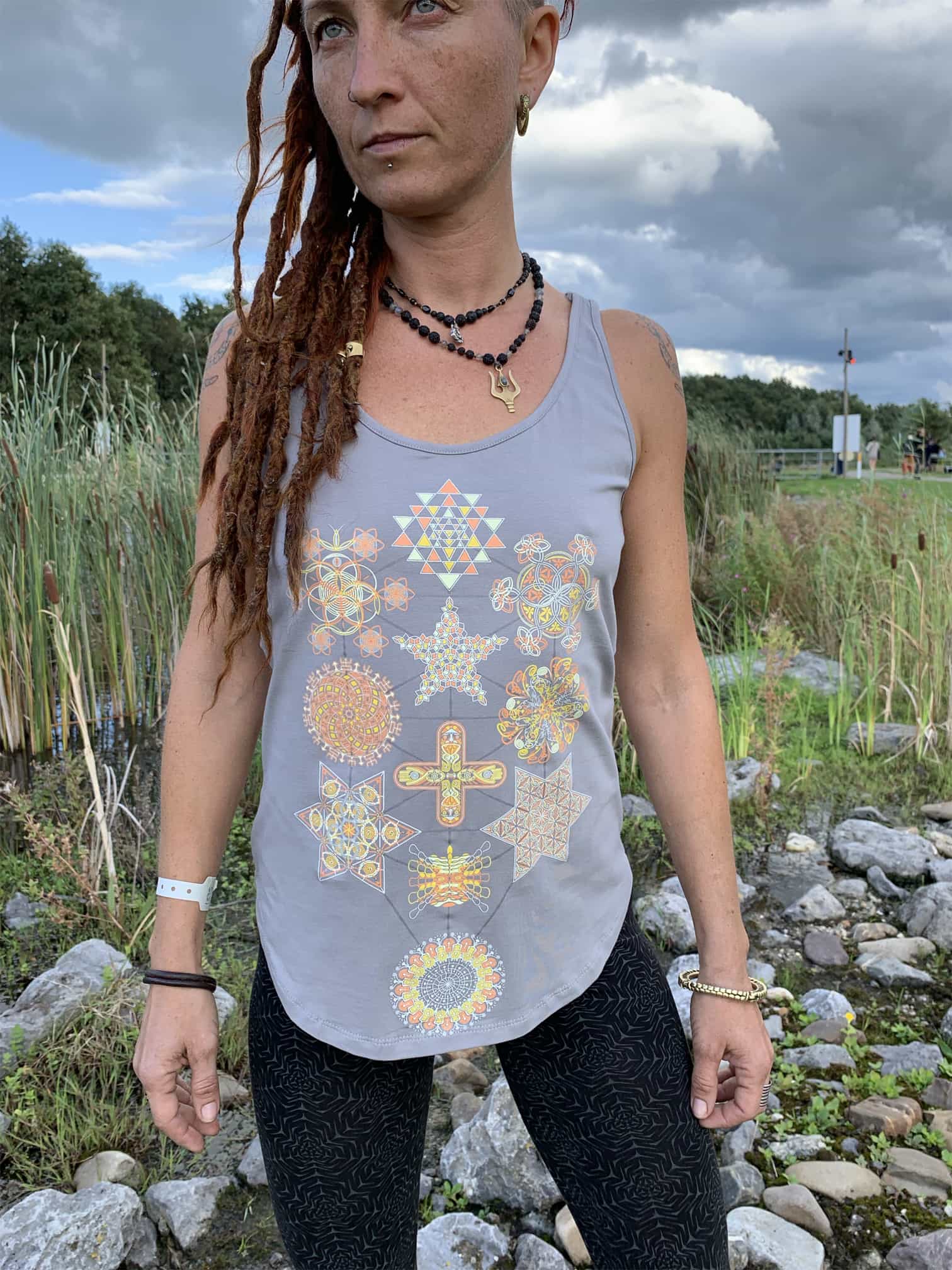 Symbol Tree Tank Top — Image 2 by Symbolika