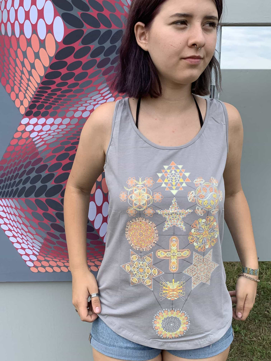 Symbol Tree Tank Top — Image 5 by Symbolika